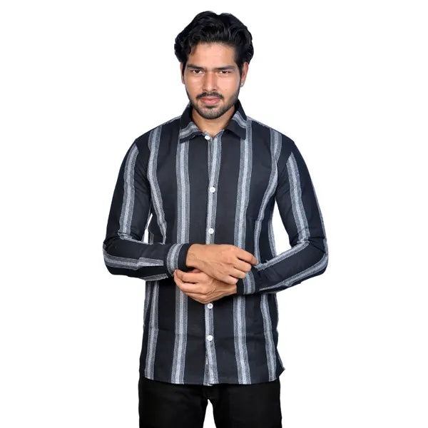 Black&White shacket shirt