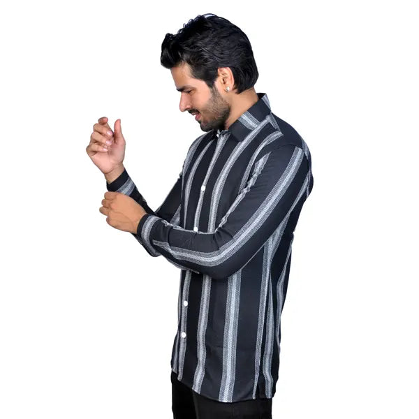 Black&White shacket shirt