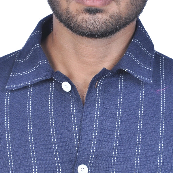 Navy bule shacket shirt