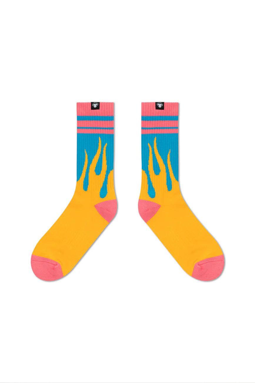 2 Pairs // Twin + Flame socks